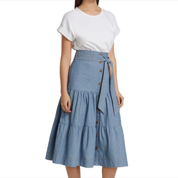 Veronica Beard Dresses & Skirts - VERONICA BEARD Jeans Emmit dress Sz XL